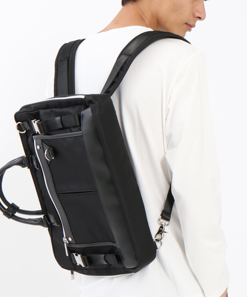 alfredoBANNISTER（アルフレッドバニスター）の「【UNLINE】3WAYブリーフバッグ（トートバッグ・メンズ・ネイビー/ブラック/グレー・FREE）」の17枚目の写真