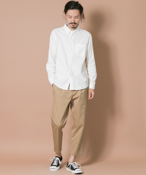 URBAN RESEARCH（アーバンリサーチ）の「UR タックルーズパンツ（その他パンツ・メンズ・カーキ/ベージュ/ブラック/ネイビー・LARGE/MEDIUM）」の7枚目の写真