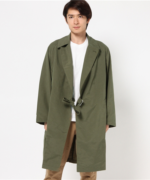 WEGO（ウィゴー）の「WEGO/タイロッケンコート（トレンチコート・メンズ・カーキ/ネイビー/ベージュ・FREE）」の5枚目の写真