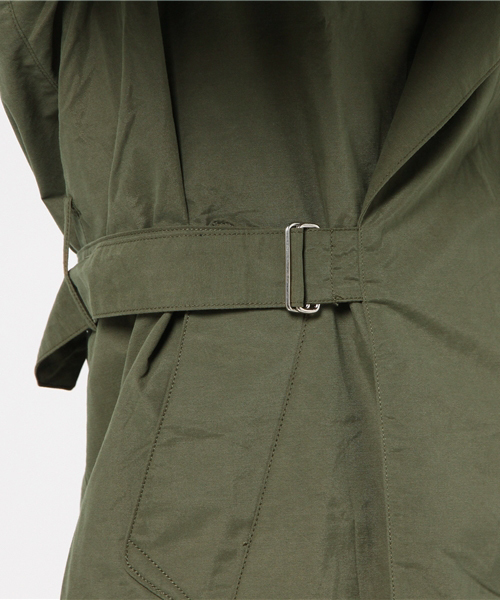 WEGO（ウィゴー）の「WEGO/タイロッケンコート（トレンチコート・メンズ・カーキ/ネイビー/ベージュ・FREE）」の8枚目の写真