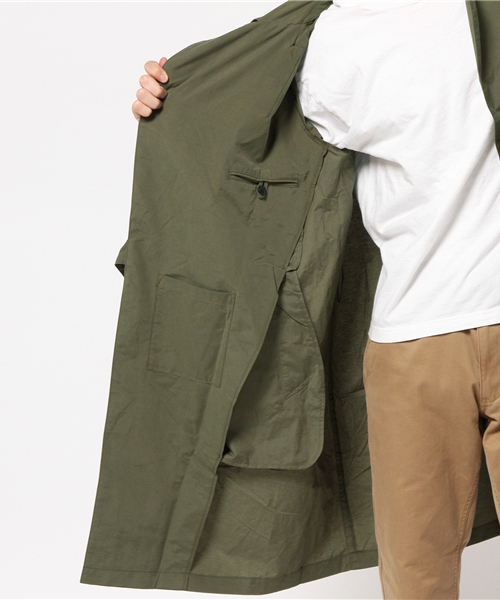 WEGO（ウィゴー）の「WEGO/タイロッケンコート（トレンチコート・メンズ・カーキ/ネイビー/ベージュ・FREE）」の9枚目の写真