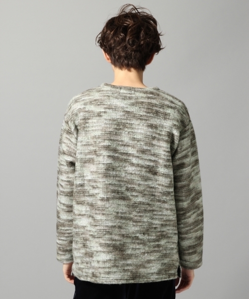 HARE(ハレ)の「シャギーニットソー(HARE)(ニット/セーター・メンズ・ブラック/グレー/オレンジ系その他・SMALL/MEDIUM/LARGE)」の8枚目の写真