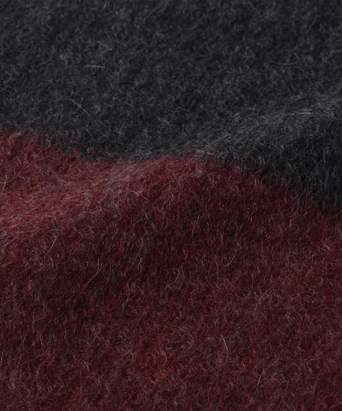 green label relaxing（グリーンレーベルリラクシング）の「カシミヤ 2COL SOLID マフラー◆（マフラー・メンズ・ダークグレー/ベージュ/ネイビー・FREE）」の6枚目の写真