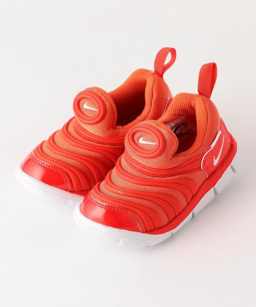 NIKE（ナイキ）の「■■■WEB限定【NIKE(ナイキ)】ダイナモフリー12cm-13cm ◆（スニーカー・キッズ・オレンジ/ライトブルー/ロイヤルブルー/ライム・13cm/12cm）」の4枚目の写真