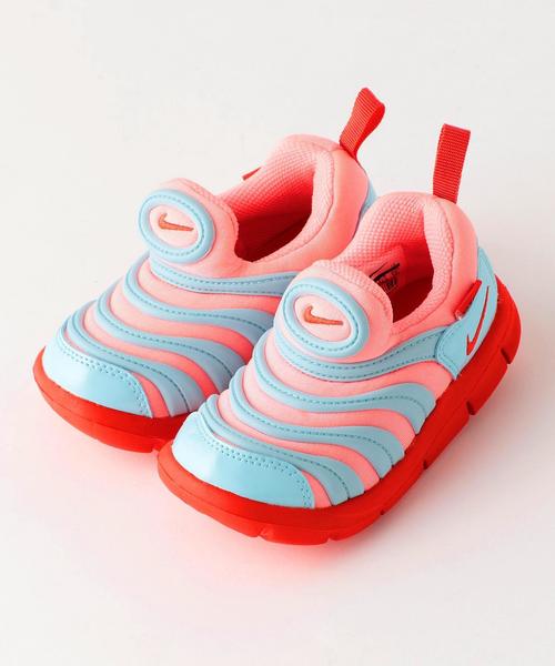 NIKE（ナイキ）の「■■■WEB限定【NIKE(ナイキ)】ダイナモフリー12cm-13cm ◆（スニーカー・キッズ・オレンジ/ライトブルー/ロイヤルブルー/ライム・13cm/12cm）」の2枚目の写真