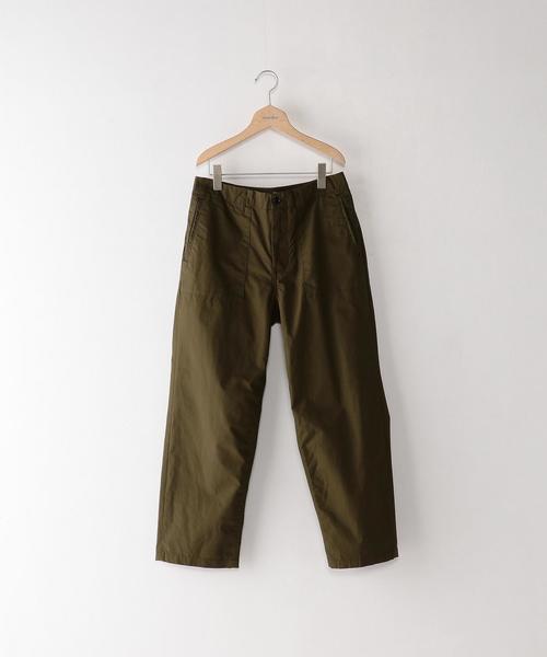 STILL BY HAND（スティルバイハンド）の「＜STILL BY HAND＞ 14 TAPERD BAKER/ﾍﾞｲｶｰﾊﾟﾝﾂ ◆（チノパンツ・メンズ・オリーブ/ネイビー・44/46/48）」の2枚目の写真