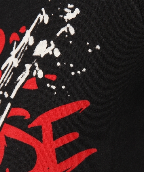 HYSTERIC GLAMOUR（ヒステリックグラマー）の「ACDC/FOR THOSE ABOUT TO ROCK プリント Tシャツ（Tシャツ/カットソー・レディース・グリーン/ブラック/レッド・FREE）」の10枚目の写真