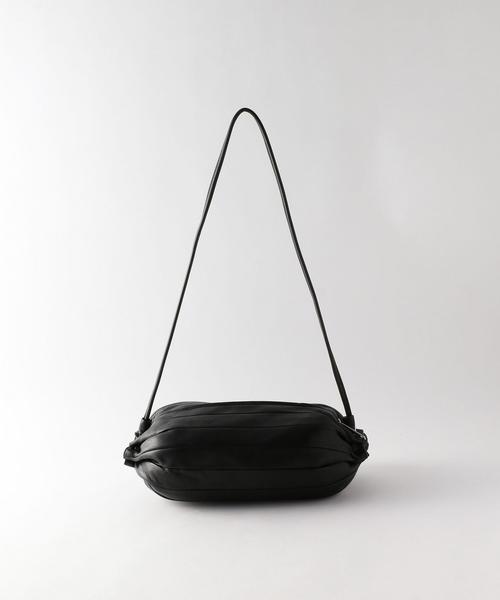 marimekko（マリメッコ）の「＜marimekko＞LEATHER SHOULDER BAG/ｼｮﾙﾀﾞｰﾊﾞｯｸﾞ（ショルダーバッグ・レディース・ブラック・FREE）」の3枚目の写真