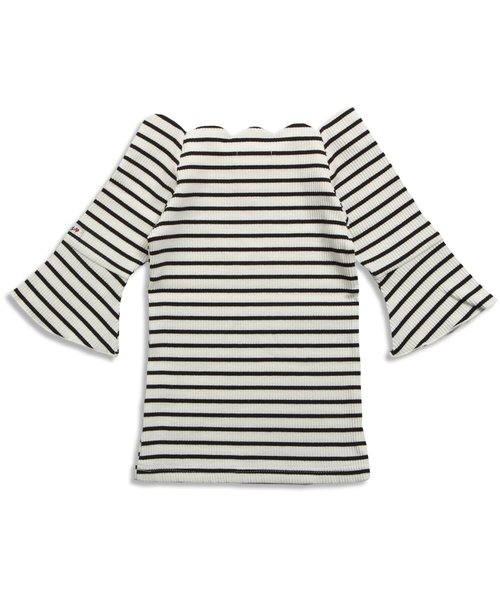 algy（アルジー）の「スカラップリブＴ（Tシャツ/カットソー・キッズ・オフホワイト/ブラック/その他・XX-SMALL/X-SMALL/SMALL/MEDIUM）」の7枚目の写真