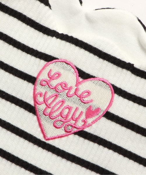 algy（アルジー）の「スカラップリブＴ（Tシャツ/カットソー・キッズ・オフホワイト/ブラック/その他・XX-SMALL/X-SMALL/SMALL/MEDIUM）」の10枚目の写真