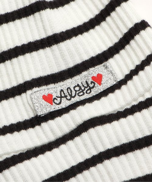 algy（アルジー）の「スカラップリブＴ（Tシャツ/カットソー・キッズ・オフホワイト/ブラック/その他・XX-SMALL/X-SMALL/SMALL/MEDIUM）」の12枚目の写真