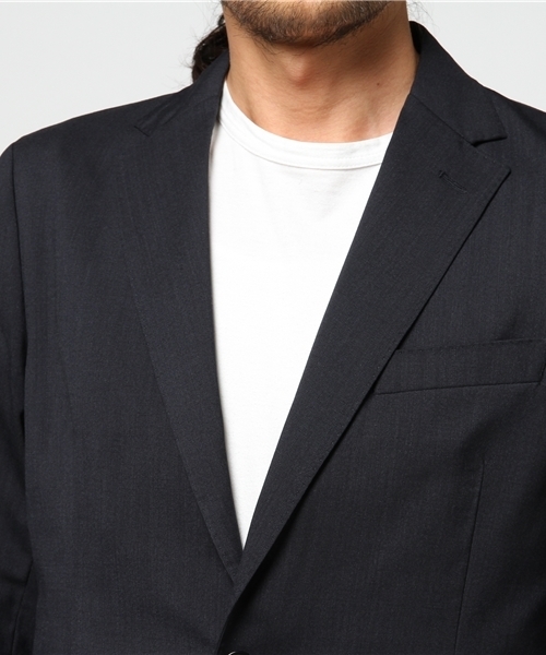 WILD LIFE TAILOR Adam et Rope'(ワイルドテーラーアダムエロペ )の「【Wild Life Tailor】COOLMAXアンコンJK(テーラードジャケット・メンズ・チャコールグレー/ネイビー・M/S/L)」の6枚目の写真