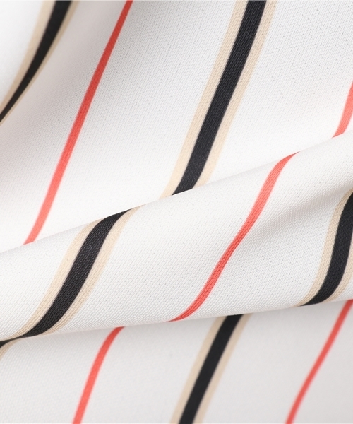 INGNI(イング)の「『4/27(木)ルナンデスご紹介商品』『CanCam5月号掲載商品』7分袖マルチストライプ柄スキッパーシャツ/レディーストップス-2017SS-(シャツ/ブラウス・レディース・ピンク/サックスブルー/ベージュ・MEDIUM)」の13枚目の写真