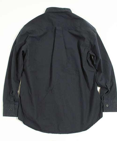 CAMBIO（カンビオ）の「ms3098-Pato×CAMBIOストーンバイオウォッシュ加工高密度コーマウェザーミリタリーシャツ（シャツ/ブラウス・メンズ・カーキ/ブラック/ネイビー・S/L/M）」の8枚目の写真