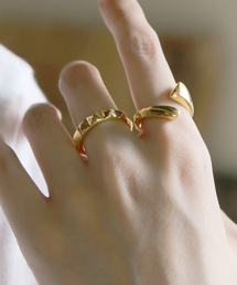 YArKA（ヤーカ）の「【YArKA/ヤーカ】silver925 thick pole design ring[thi]/シックポールデザインリング（リング）」