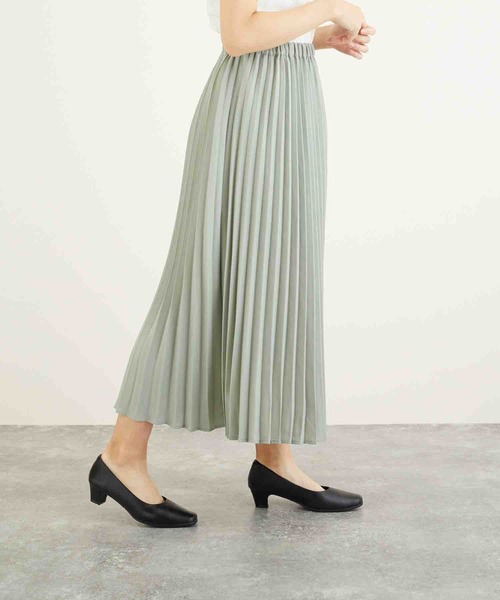 LUGG NAGG(ラグナグ)の「【Le son/ル ソン】牛革 カウレザースクエアパンプス(パンプス・レディース・ブラック・25/23.5/23/22.5/22/25.5/26/21.5/24.5/24)」の16枚目の写真
