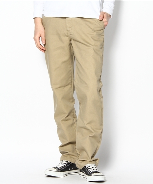 Dickies（ディッキーズ）の「WEGO/フェイダーストレートパンツ（チノパンツ・メンズ・グレイッシュベージュ/オリーブ/ネイビー/ブルー系その他/ワイン・SMALL/MEDIUM/LARGE/X-LARGE）」の15枚目の写真