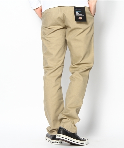 Dickies（ディッキーズ）の「WEGO/フェイダーストレートパンツ（チノパンツ・メンズ・グレイッシュベージュ/オリーブ/ネイビー/ブルー系その他/ワイン・SMALL/MEDIUM/LARGE/X-LARGE）」の7枚目の写真