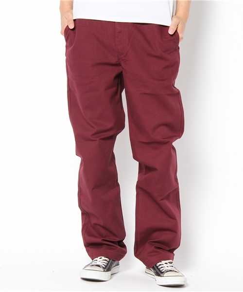 Dickies（ディッキーズ）の「WEGO/フェイダーストレートパンツ（チノパンツ・メンズ・グレイッシュベージュ/オリーブ/ネイビー/ブルー系その他/ワイン・SMALL/MEDIUM/LARGE/X-LARGE）」の16枚目の写真