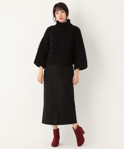 A part by（アパートバイ）の「Cミリタリータイトスカート　770458 （スカート・レディース・ブラック/ベージュ/カーキ・LARGE/MEDIUM）」の8枚目の写真