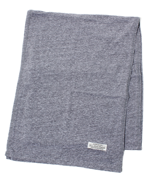 green label relaxing(グリーンレーベルリラクシング)の「TRI BLEND JERSEY マフラー(マフラー・メンズ・グレー/ダークグレー/ブラウン/ライトピンク/レッド/ライトブルー/ネイビー・フリー)」の1枚目の写真