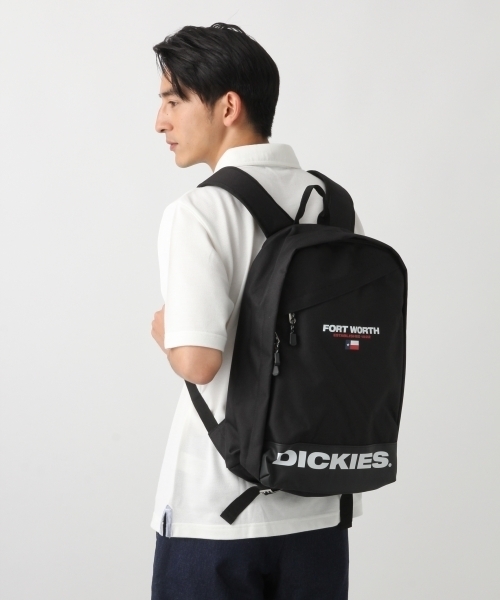 RAGEBLUE(レイジブルー)の「【Dickies/ディッキーズ】別注リュック/786307(バックパック/リュック・メンズ・ブラック/ブルー・FREE)」の2枚目の写真