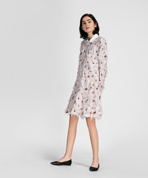 CHARLES & KEITH（チャールズ & キース）の「メッシュディテールバレリーナ / MESH DETAIL BALLERINAS（バレエシューズ・レディース・ブラック/グリーン・24.5cm/23cm/25cm/23.5cm）」の8枚目の写真