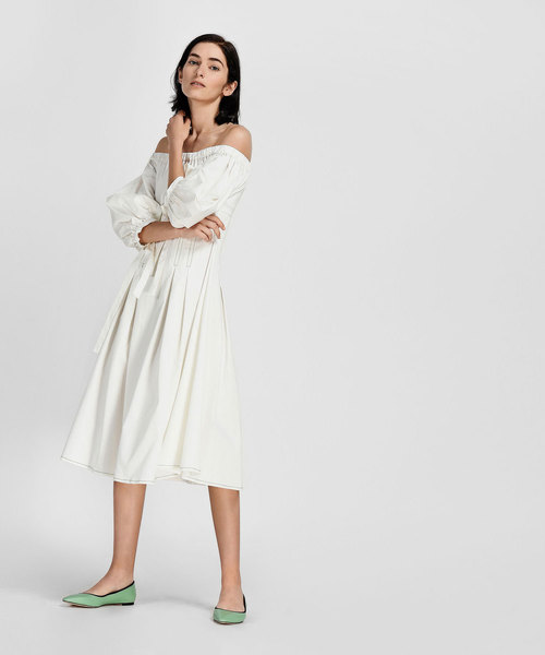 CHARLES & KEITH（チャールズ & キース）の「メッシュディテールバレリーナ / MESH DETAIL BALLERINAS（バレエシューズ・レディース・ブラック/グリーン・24.5cm/23cm/25cm/23.5cm）」の14枚目の写真