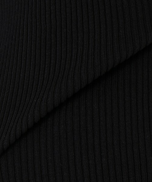 SLOBE IENA（スローブイエナ）の「コットンリブタンクニット◆（ニット/セーター・レディース・ホワイト/ブラック/サックスブルー/ピンク・FREE）」の6枚目の写真