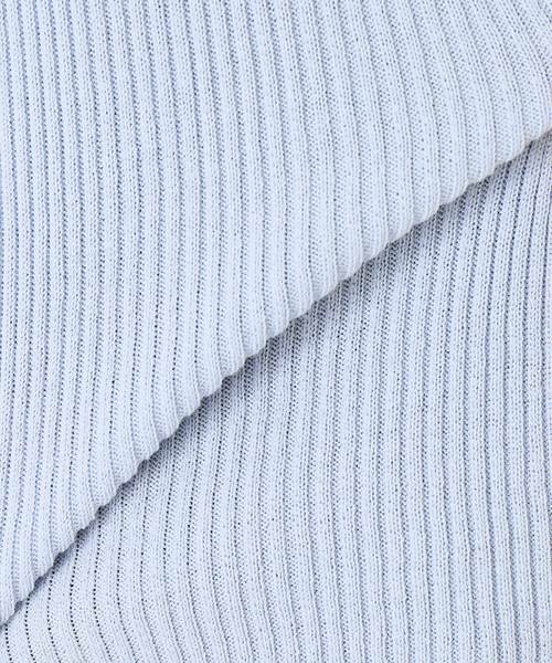 SLOBE IENA（スローブイエナ）の「コットンリブタンクニット◆（ニット/セーター・レディース・ホワイト/ブラック/サックスブルー/ピンク・FREE）」の18枚目の写真