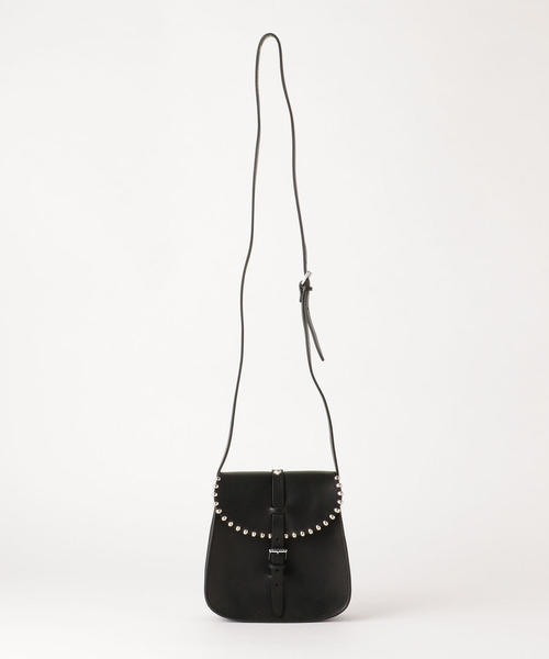 BEAUTY&YOUTH UNITED ARROWS(ビューティーアンドユースユナイテッドアローズ)の「<HERBERT Frere Soeur>レザー サブロック ショルダーバッグ(ショルダーバッグ・レディース・ブラウン/ブラック・FREE)」の2枚目の写真