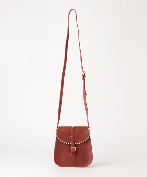 BEAUTY&YOUTH UNITED ARROWS(ビューティーアンドユースユナイテッドアローズ)の「<HERBERT Frere Soeur>レザー サブロック ショルダーバッグ(ショルダーバッグ・レディース・ブラウン/ブラック・FREE)」の10枚目の写真