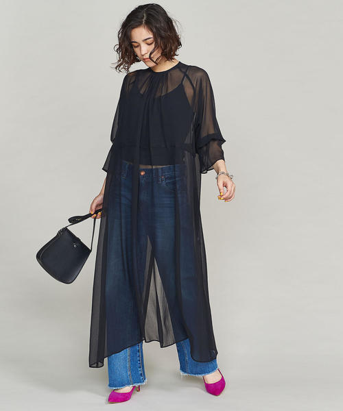 BEAUTY&YOUTH UNITED ARROWS(ビューティーアンドユースユナイテッドアローズ)の「<HERBERT Frere Soeur>レザー サブロック ショルダーバッグ(ショルダーバッグ・レディース・ブラウン/ブラック・FREE)」の13枚目の写真