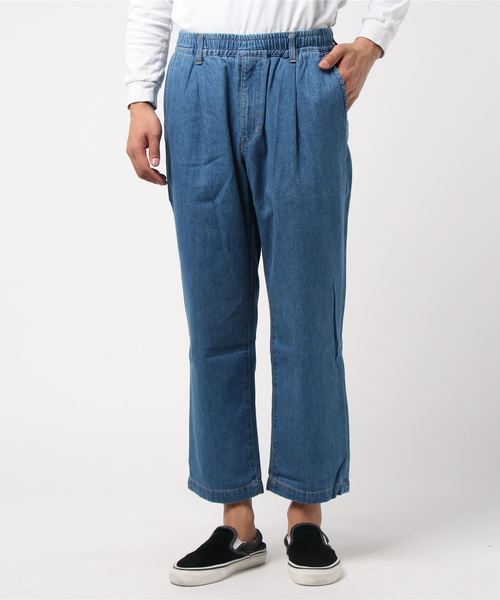 Nano Universe ナノユニバース の ワイドイージーデニム デニムパンツ Wear
