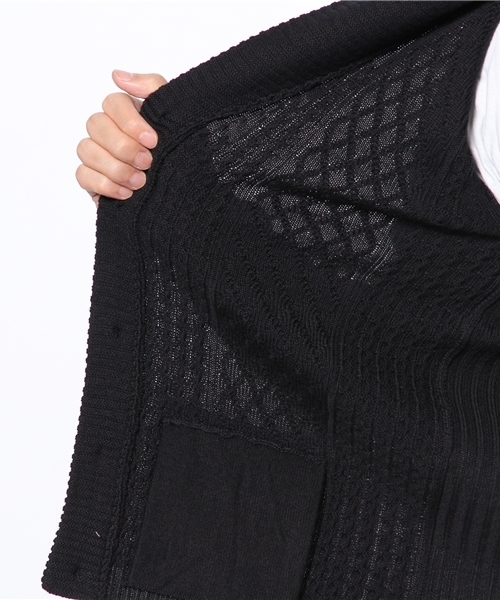 SHIPS(シップス)の「SC: ランダムアラン ショールカーディガン(カーディガン/ボレロ・メンズ・グレー/レッド/イエロー/ネイビー/オリーブ・SMALL/MEDIUM/LARGE/X-LARGE)」の13枚目の写真