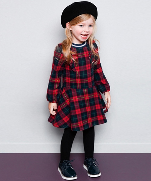 おめかしチェックワンピース ワンピース Jelispoon ジェリスプーン のファッション通販 Zozotown