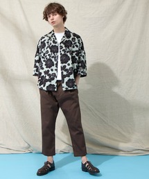 EMMA CLOTHES | カツラギストレッチ1タックアンクルテーパードチノパンツ(チノパンツ)