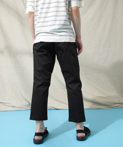 EMMA CLOTHES（エマクローズ）の「カツラギストレッチ1タックアンクルテーパードチノパンツ（チノパンツ・メンズ・ブラック/ベージュ/ネイビー/ブラウン系その他/ブルー系その他/チャコール/アイボリー/ダークブラウン・S/M/L）」の17枚目の写真