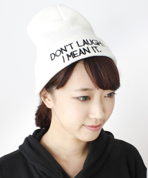 WEGO | WEGO/ロゴ刺繍ニットキャップ(ニットキャップ/ビーニー)