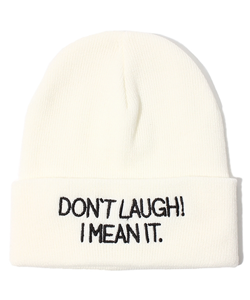 WEGO（ウィゴー）の「WEGO/ロゴ刺繍ニットキャップ（ニットキャップ/ビーニー・メンズ・ホワイト/ブラック/ライトグレー/ブルー/ネイビー/パープル/イエロー/ワイン・FREE）」の18枚目の写真