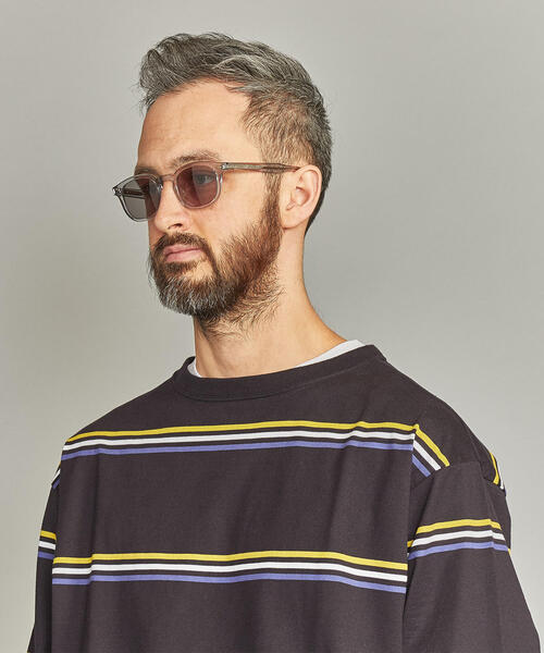 BEAUTY&YOUTH UNITED ARROWS(ビューティーアンドユースユナイテッドアローズ)の「BY ショーン ボーダー ロングアーム カットソー -MADE IN JAPAN- о(Tシャツ/カットソー・メンズ・ブラック/グレー・SMALL/MEDIUM/LARGE/X-LARGE)」の14枚目の写真