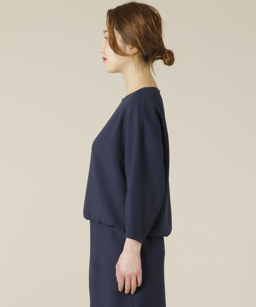 Tiara（ティアラ）の「麻調バルーンスリーブブラウス（シャツ/ブラウス・レディース・キャメル/オレンジ/グリーン/ネイビー・FREE）」の11枚目の写真