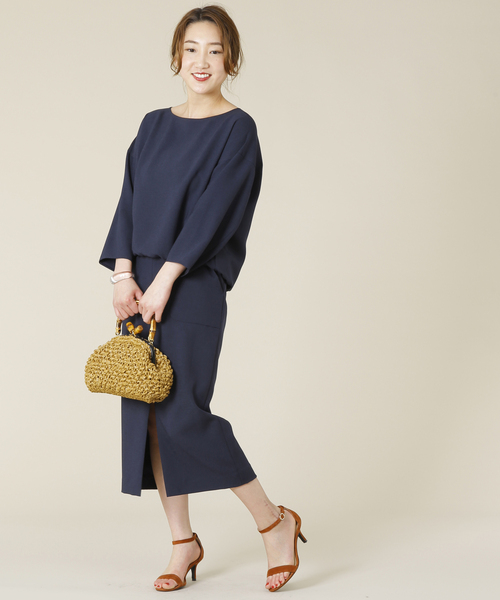 Tiara（ティアラ）の「麻調バルーンスリーブブラウス（シャツ/ブラウス・レディース・キャメル/オレンジ/グリーン/ネイビー・FREE）」の5枚目の写真