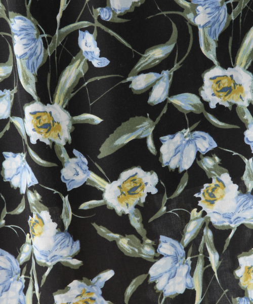 A part by（アパートバイ）の「PハナガラカイキンシャツSS  833583（シャツ/ブラウス・レディース・ブラック系その他/ホワイト系その他/ベージュ系その他・FREE）」の12枚目の写真