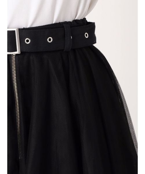 jouetie（ジュエティ）の「ドッキングミディスカート（スカート・レディース・オフホワイト/ブラック/ピンク/その他1・MEDIUM）」の19枚目の写真