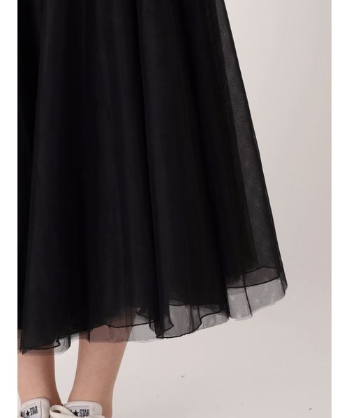 jouetie（ジュエティ）の「ドッキングミディスカート（スカート・レディース・オフホワイト/ブラック/ピンク/その他1・MEDIUM）」の18枚目の写真