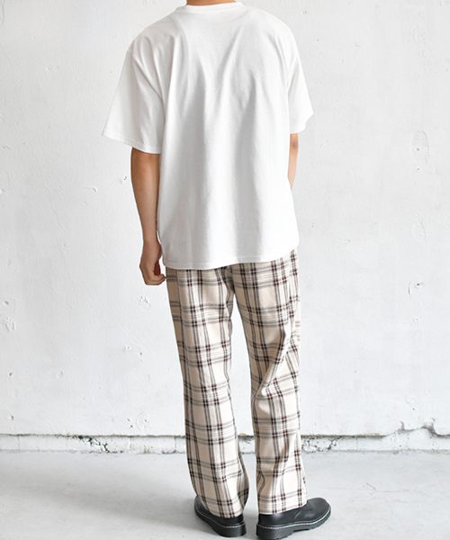 PairPair(ペアペア)の「カップルプリントT(Tシャツ/カットソー・メンズ・ブラック/オフホワイト・FREE)」の5枚目の写真