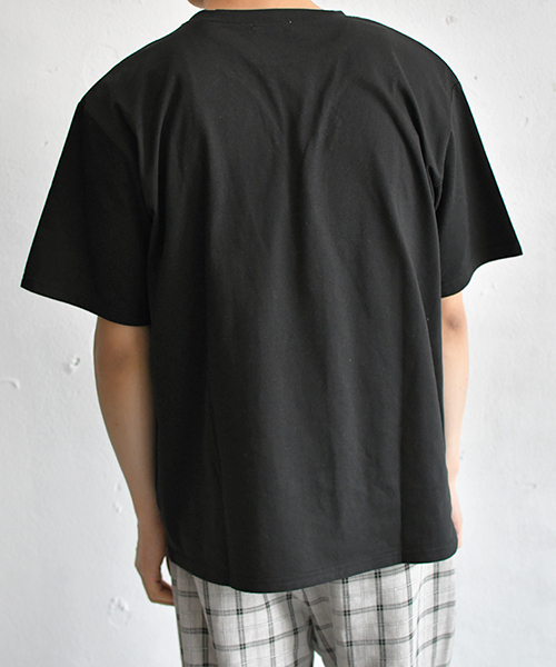 PairPair(ペアペア)の「カップルプリントT(Tシャツ/カットソー・メンズ・ブラック/オフホワイト・FREE)」の14枚目の写真