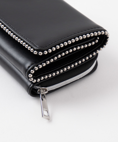 WEGO（ウィゴー）の「WEGO/ボールチェーン9ポケットウォレット（財布・レディース・ブラック/シルバー・FREE）」の11枚目の写真