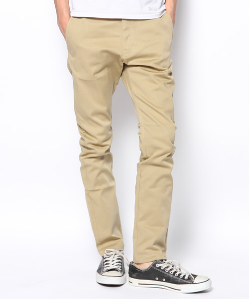 Dickies(ディッキーズ)の「WD5882ストレッチナローパンツ(チノパンツ)」|ベージュ